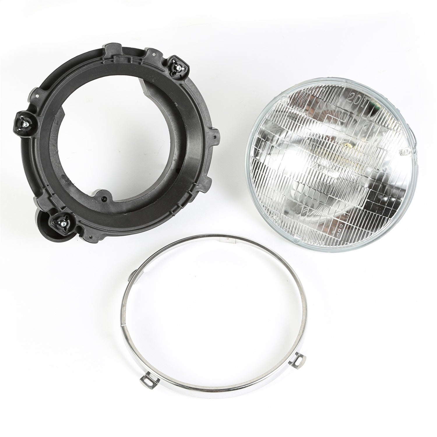 Omix 12402.03 Head Light Assembly; Left; Sealed Beam; Omix 12402.03