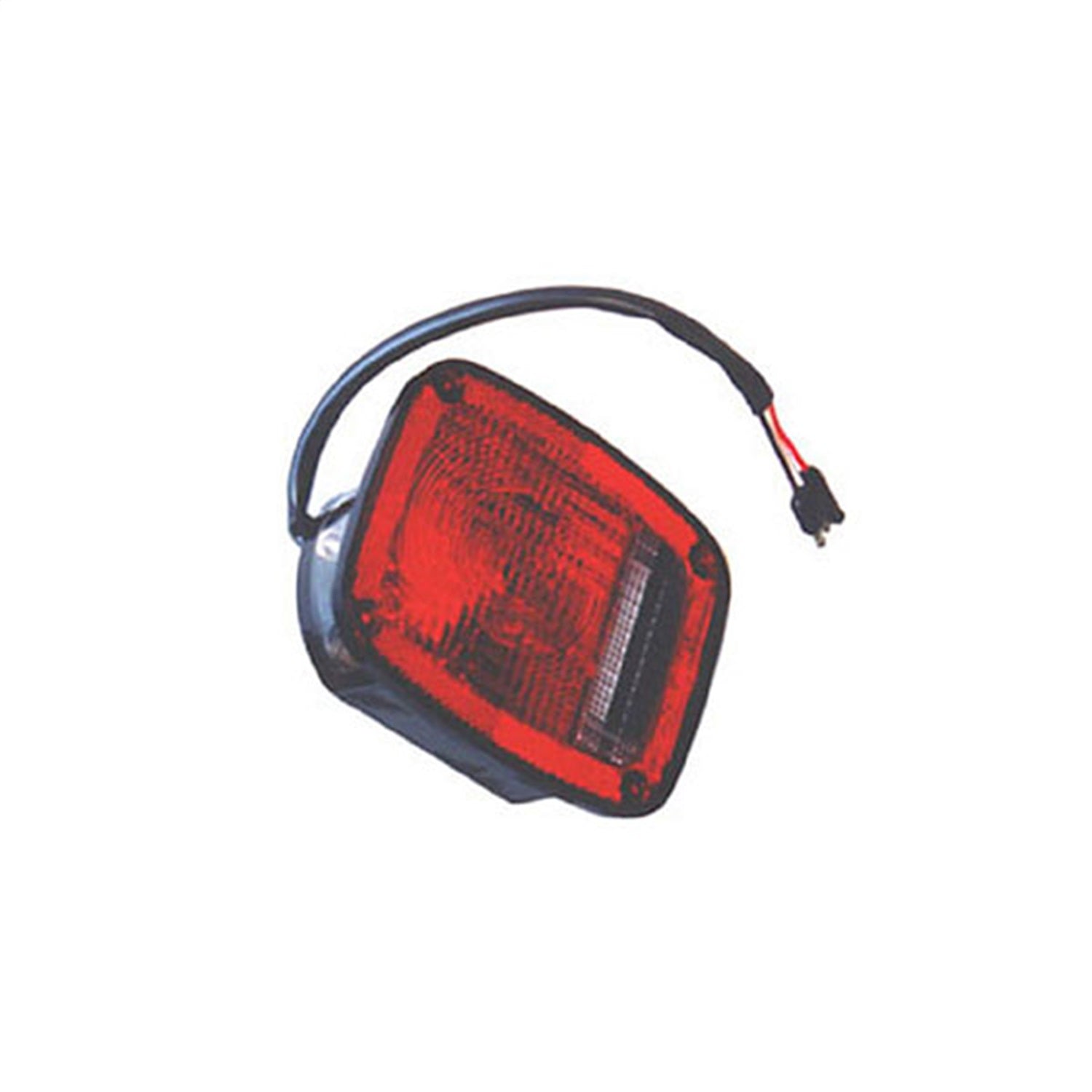 Omix 12403.03 Tail Light Assembly; Left; Black; Omix 12403.03