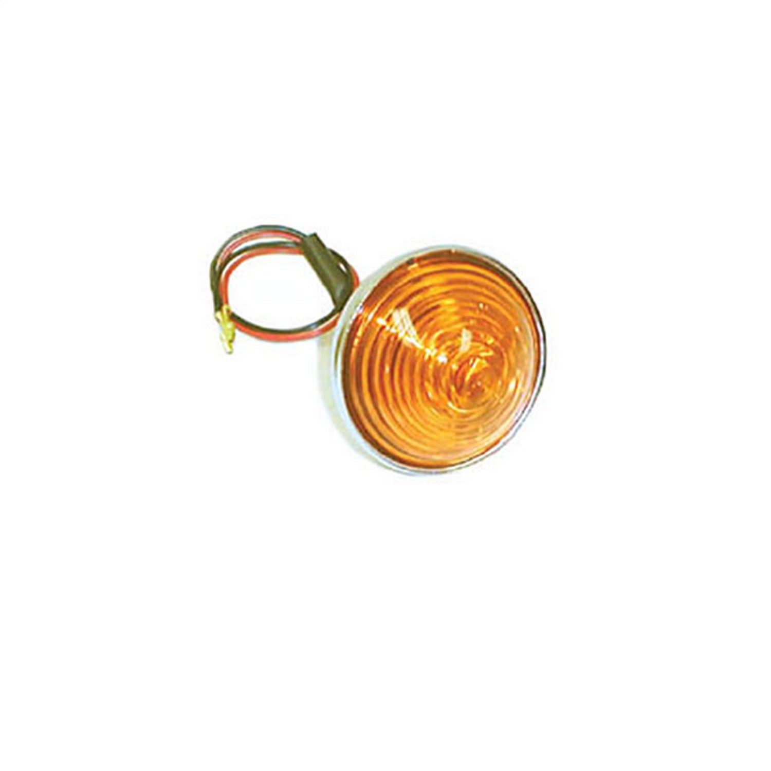 Omix 12405.01 Parking / Turn Signal Light Assembly; Amber Lens; Sold Individually; Omix 12405.01