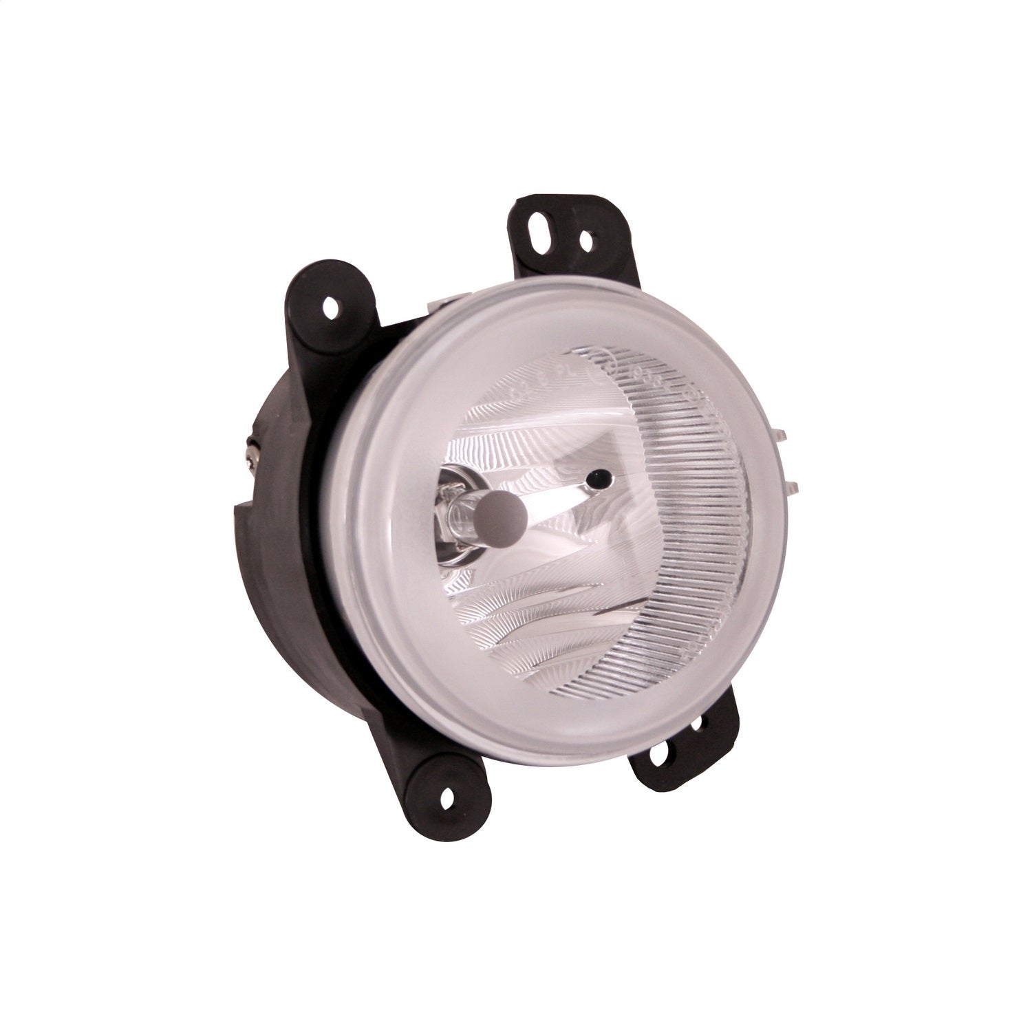 Omix 12407.12 Fog Light Assembly; Left Or Right; Clear; Black Housing; Omix 12407.12