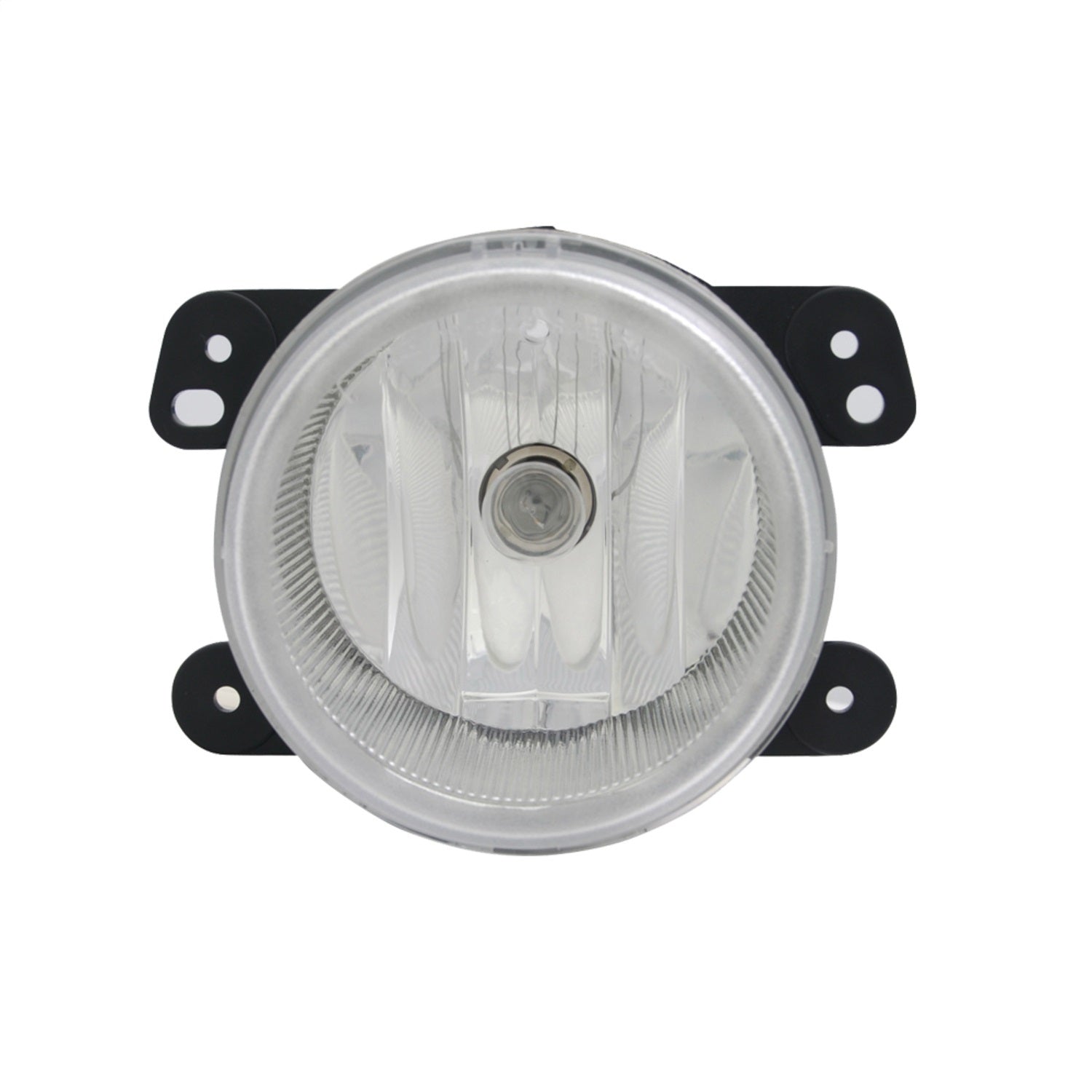 Omix 12407.16 Fog Light Assembly; Left Or Right; Clear; Sold Individually; Silver Housing; Omix 12407.16