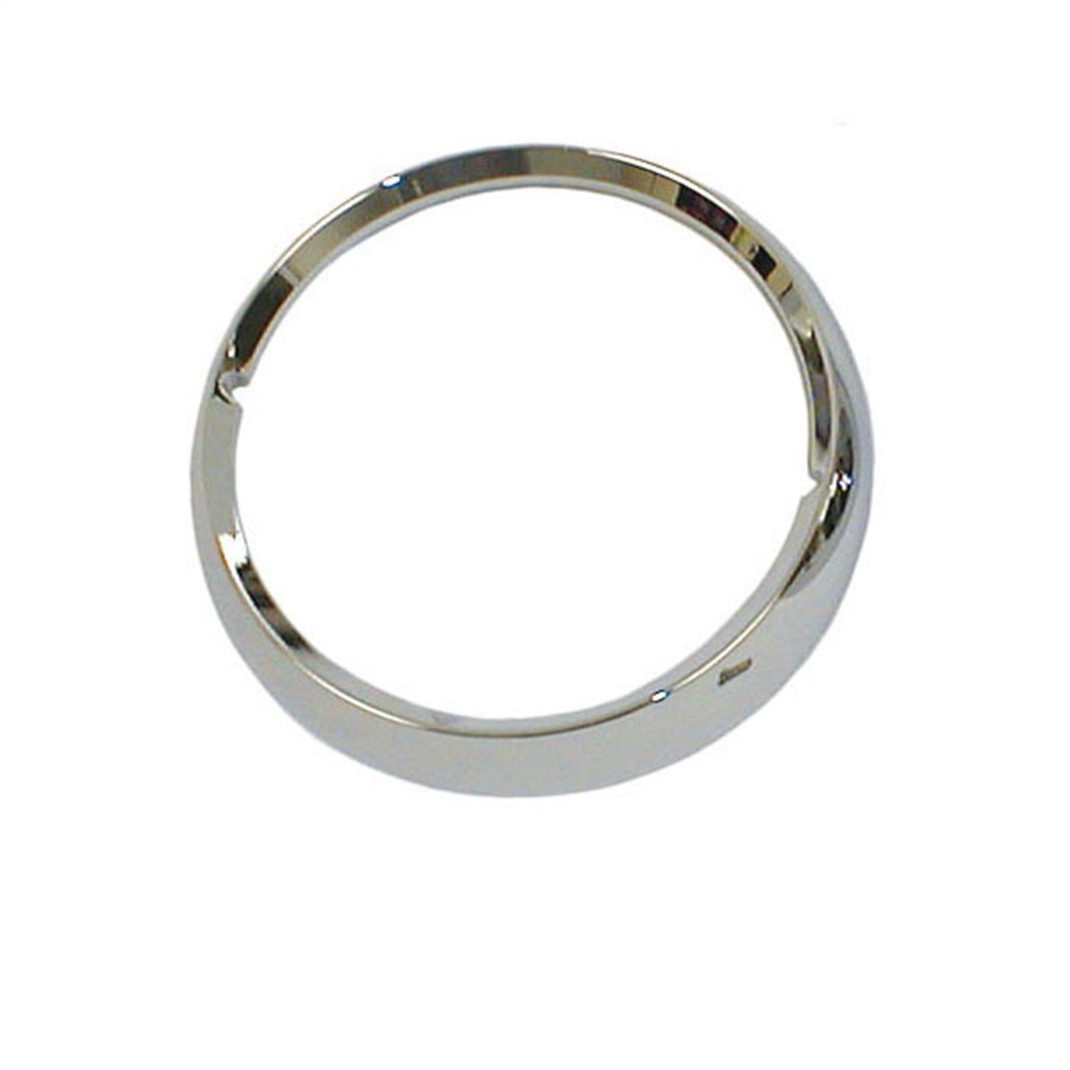 Omix 12419.03 Head Light Bezel; Left or Right; Chrome; Sold Individually; Omix 12419.03