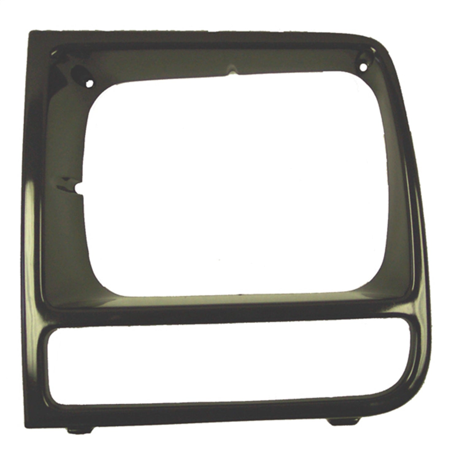 Omix 12419.19 Head Light Bezel; Left; Neutral-Paintable; Omix 12419.19