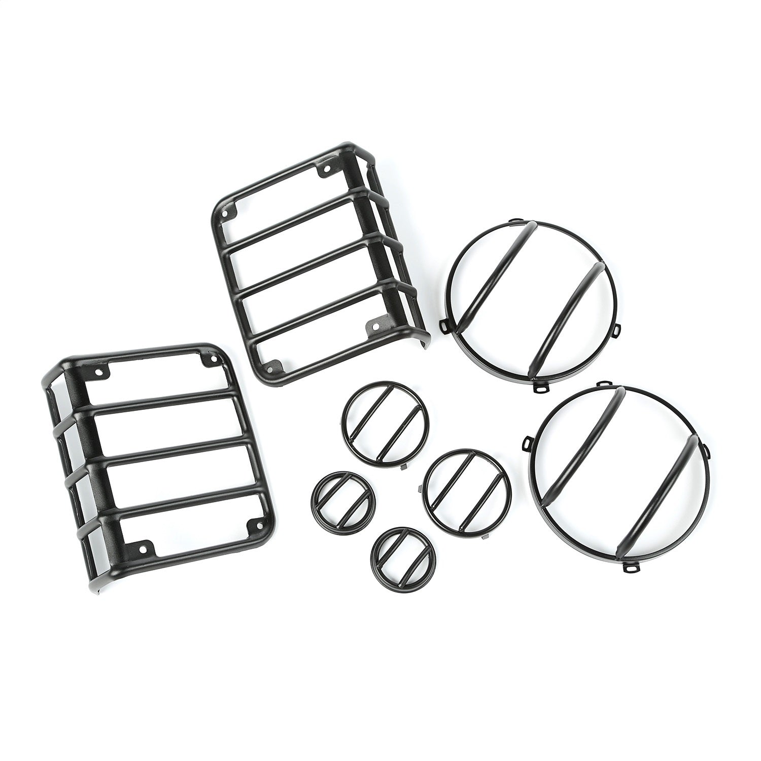 Rugged Ridge 12496.32 Euro Guard Kit Offroad/Racing Lamp Guard Rugged Ridge 12496.32