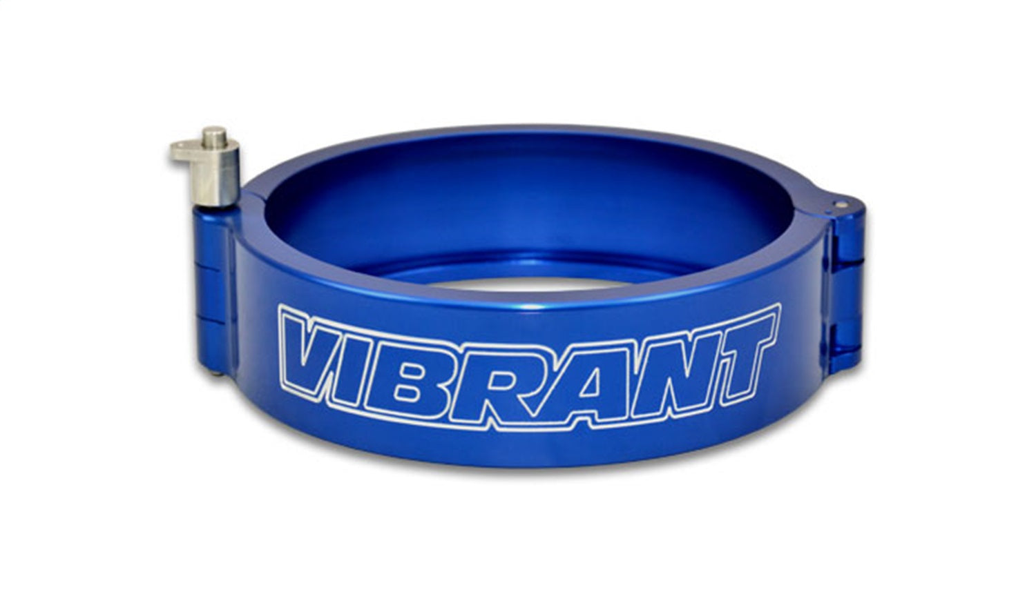 Vibrant Performance 12540B HD Quick Release Clamp w/Pin; For 5in. O.D. Tubing; Blue; 6061 Aluminum; Vibrant Performance 12540B