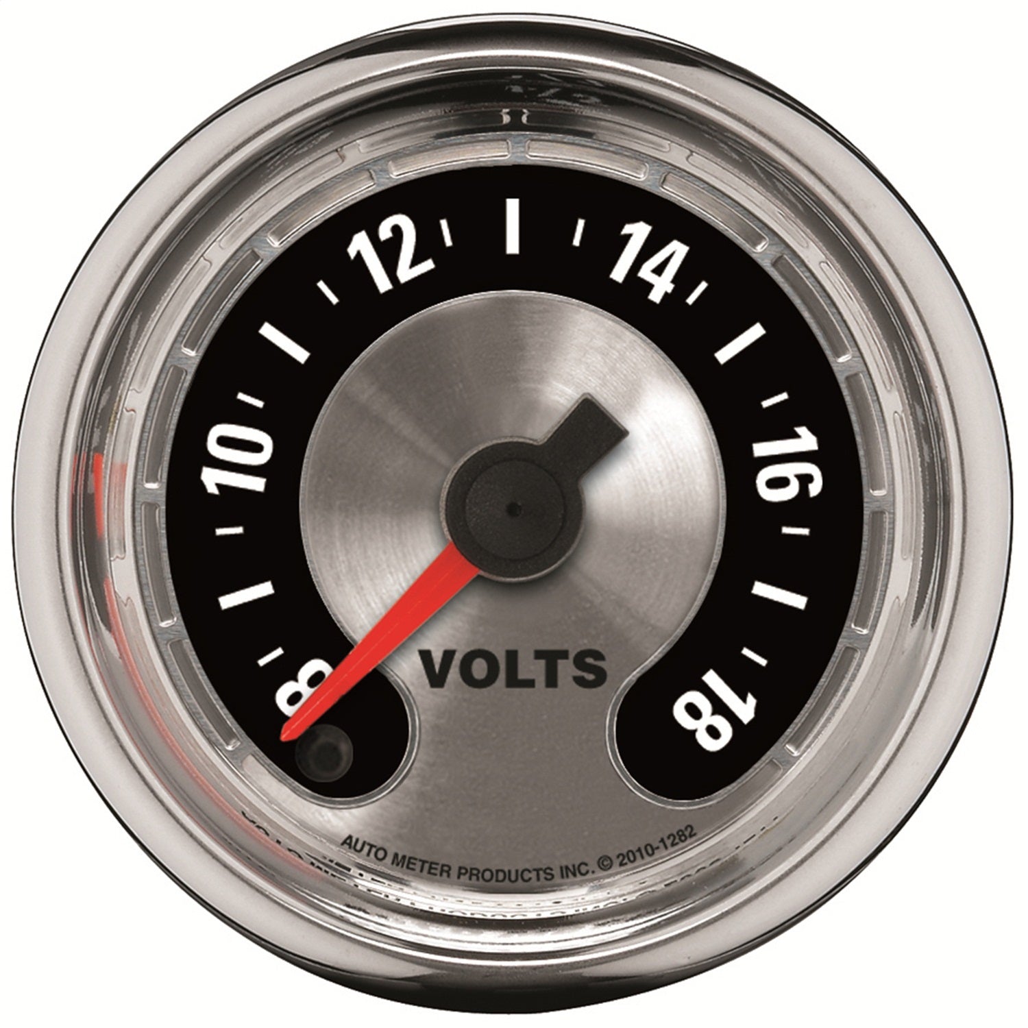 AutoMeter 1282 GAUGE; VOLTMETER; 2 1/16in.; 18V; DIGITAL STEPPER MOTOR; AMERICAN MUSCLE AutoMeter 1282