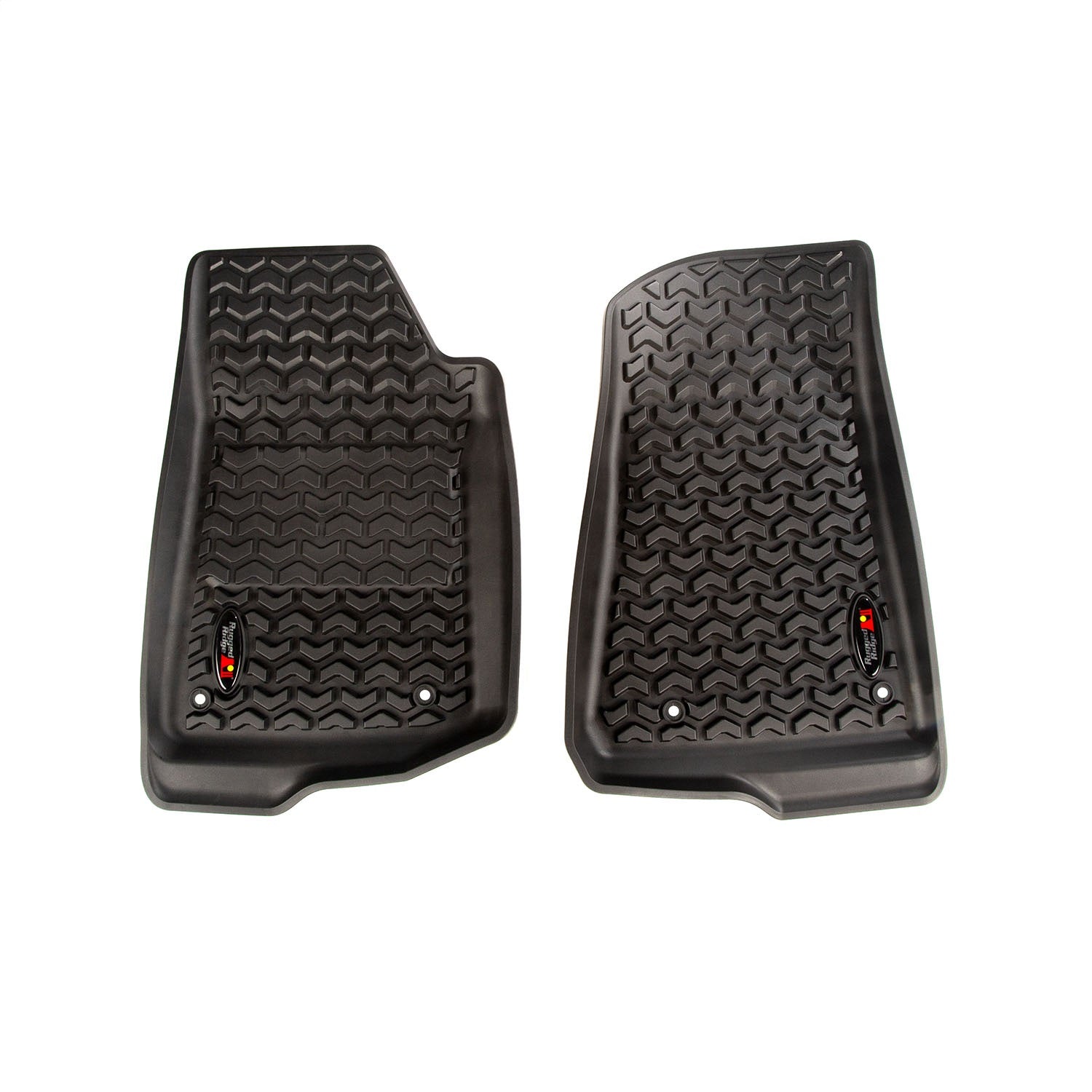 Rugged Ridge 12920.36 Floor Liner; Front; Black; Rugged Ridge 12920.36