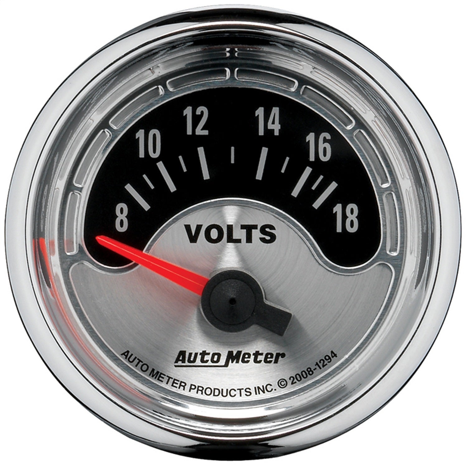 AutoMeter 1294 GAUGE; VOLTMETER; 2 1/16in.; 18V; ELEC; AMERICAN MUSCLE AutoMeter 1294