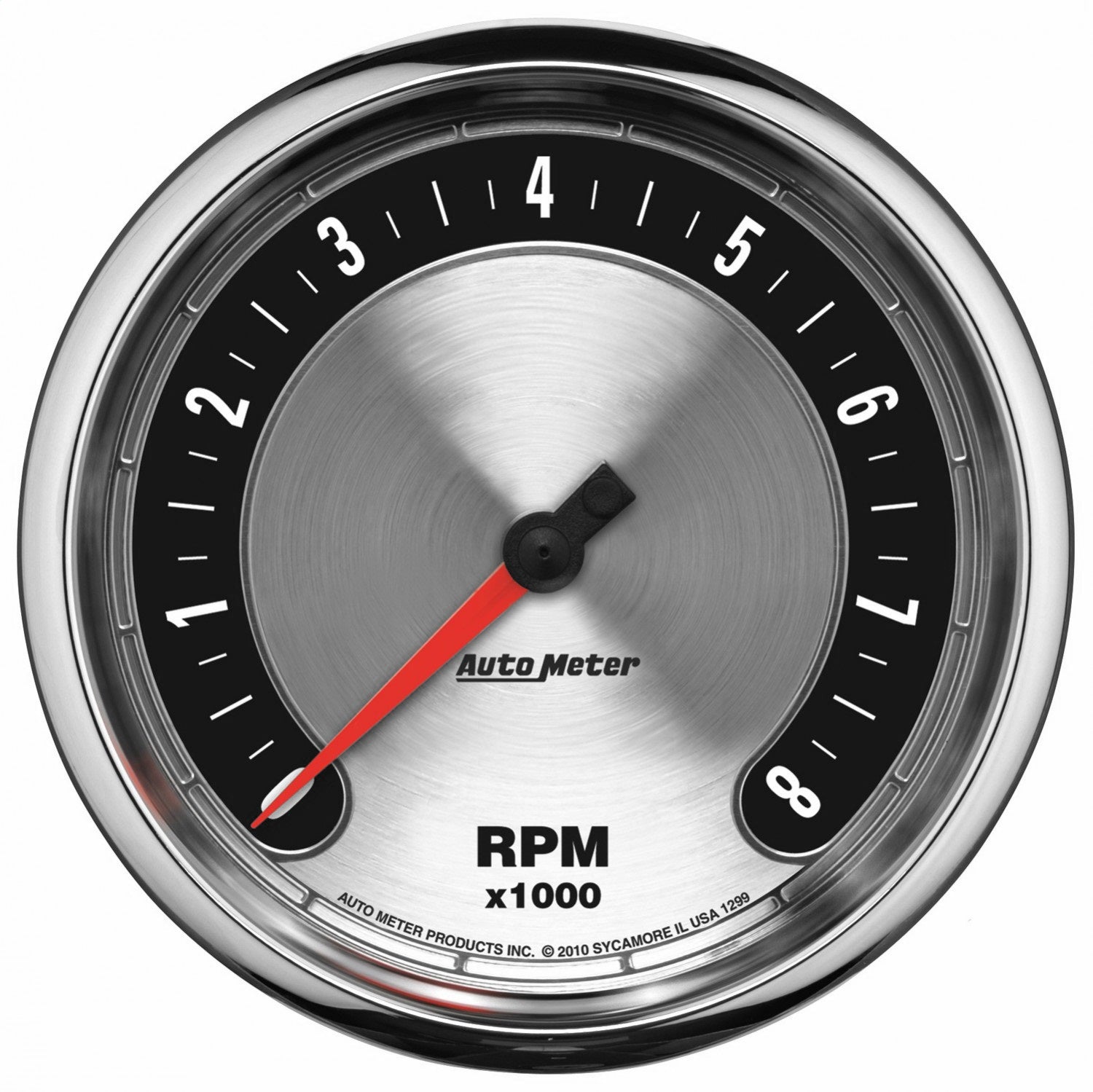AutoMeter 1299 GAUGE; TACHOMETER; 5in.; 8K RPM; IN-DASH; AMERICAN MUSCLE AutoMeter 1299