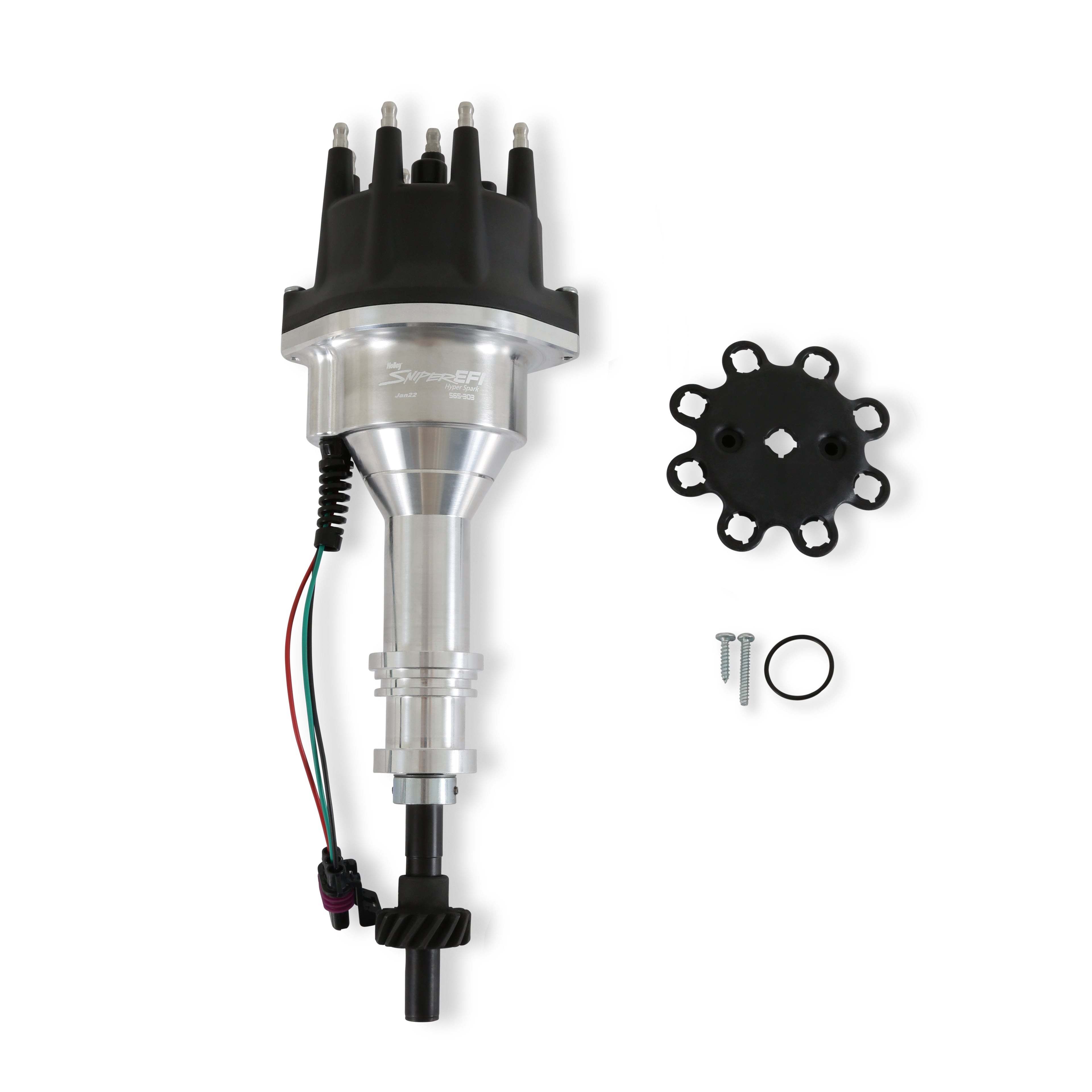 Holley Sniper EFI 565-303 HyperSpark Distributor - Ford Big Block 351-C / M / 400M / 429 / 460 Holley Sniper EFI 565-303
