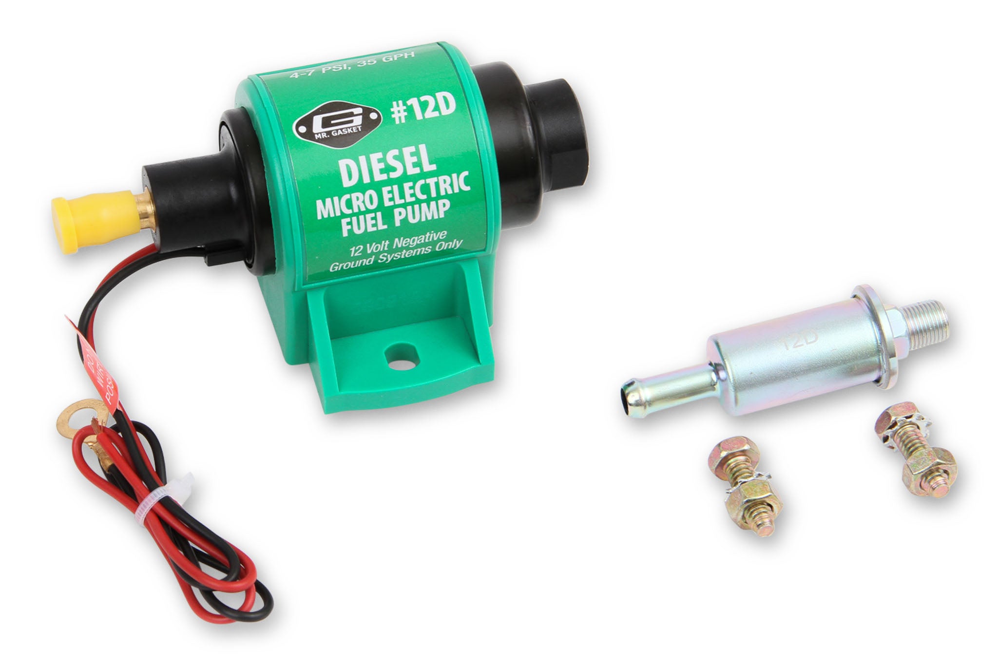 Mr Gasket 12D Fuel Pump Electric Diesel Mr Gasket 12D