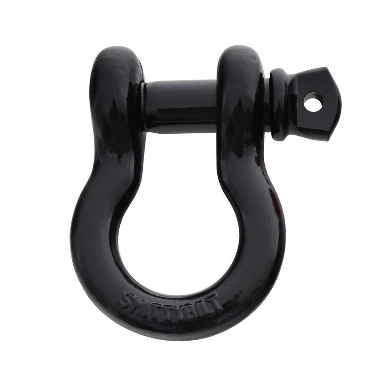 Shackle/D Ring; 3/4 in.; Black; No Drilling Installation; Smittybilt 13047B