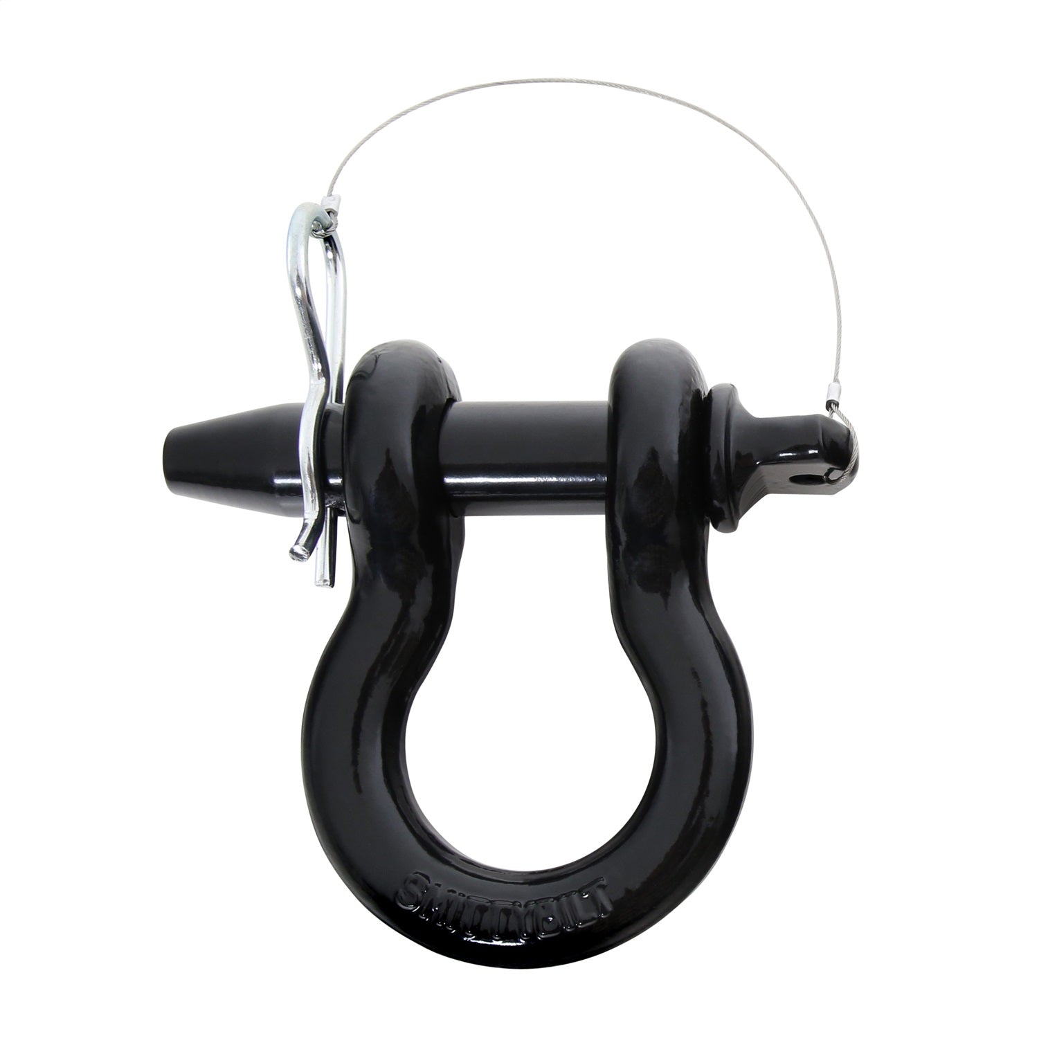 Shackle/D Ring; 3/4 in.; Black; Smittybilt 13049B
