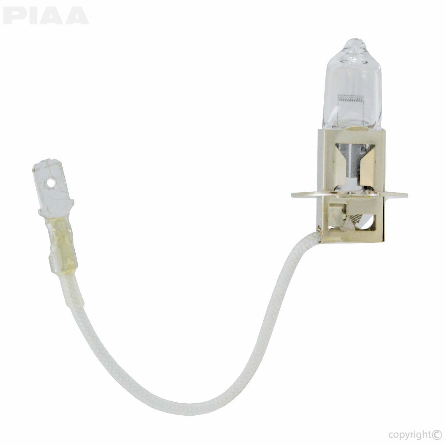 H3 Halogen Fog Light Replacement Bulb; 55W; 3200K; Single; PIAA 13055