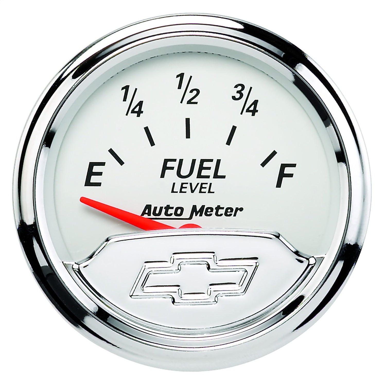 AutoMeter 1317-00408 GAUGE; FUEL LEVEL; 2 1/16in.; 240OE TO 33OF; ELEC; CHEVROLET HERITAGE BOWTIE AutoMeter 1317-00408