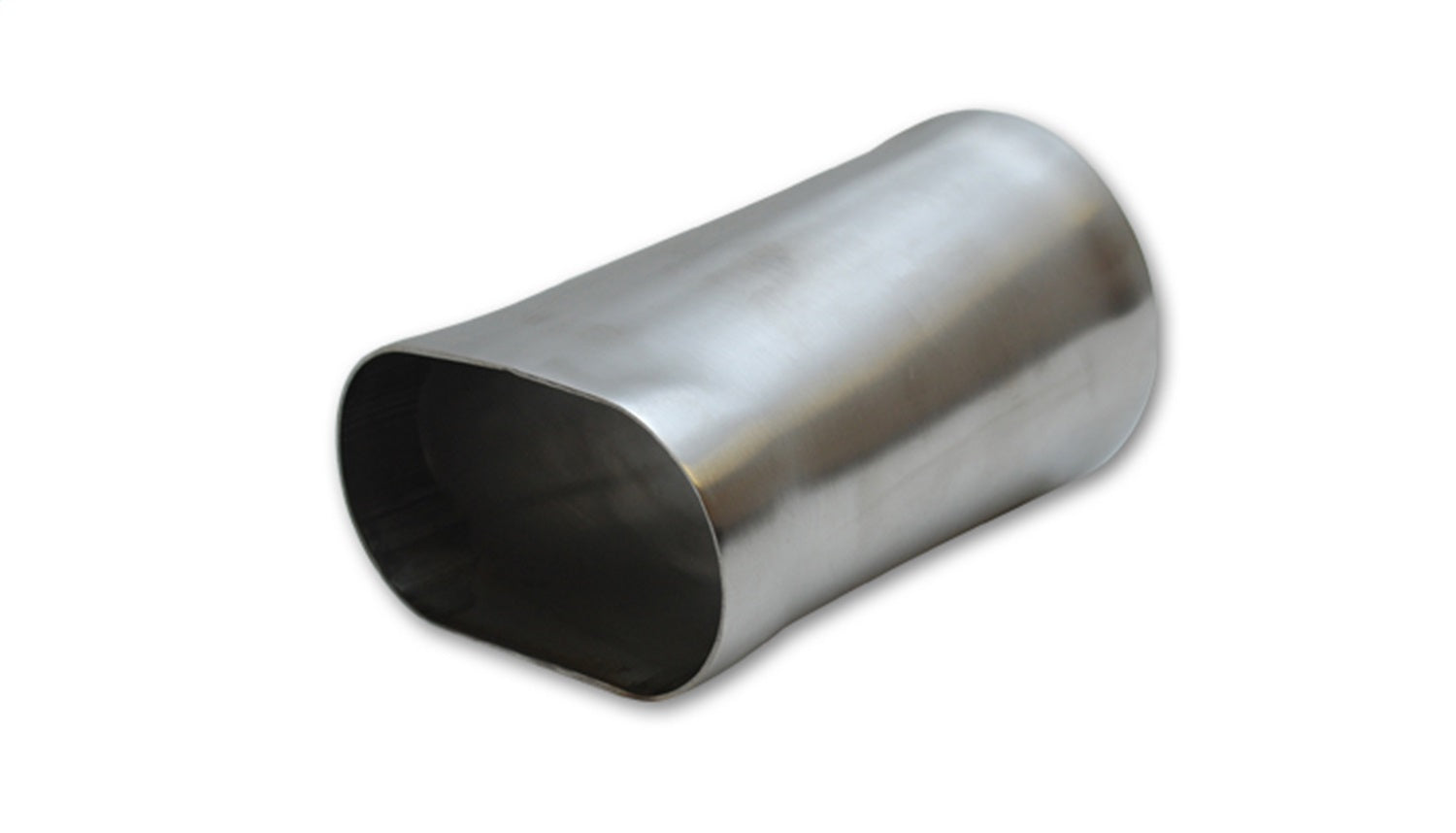 Vibrant Performance 13170 Stainless Tubing; 3 in. Oval to 3 in. O.D. Round Transition Adapter 6 in. Long; Vibrant Performance 13170