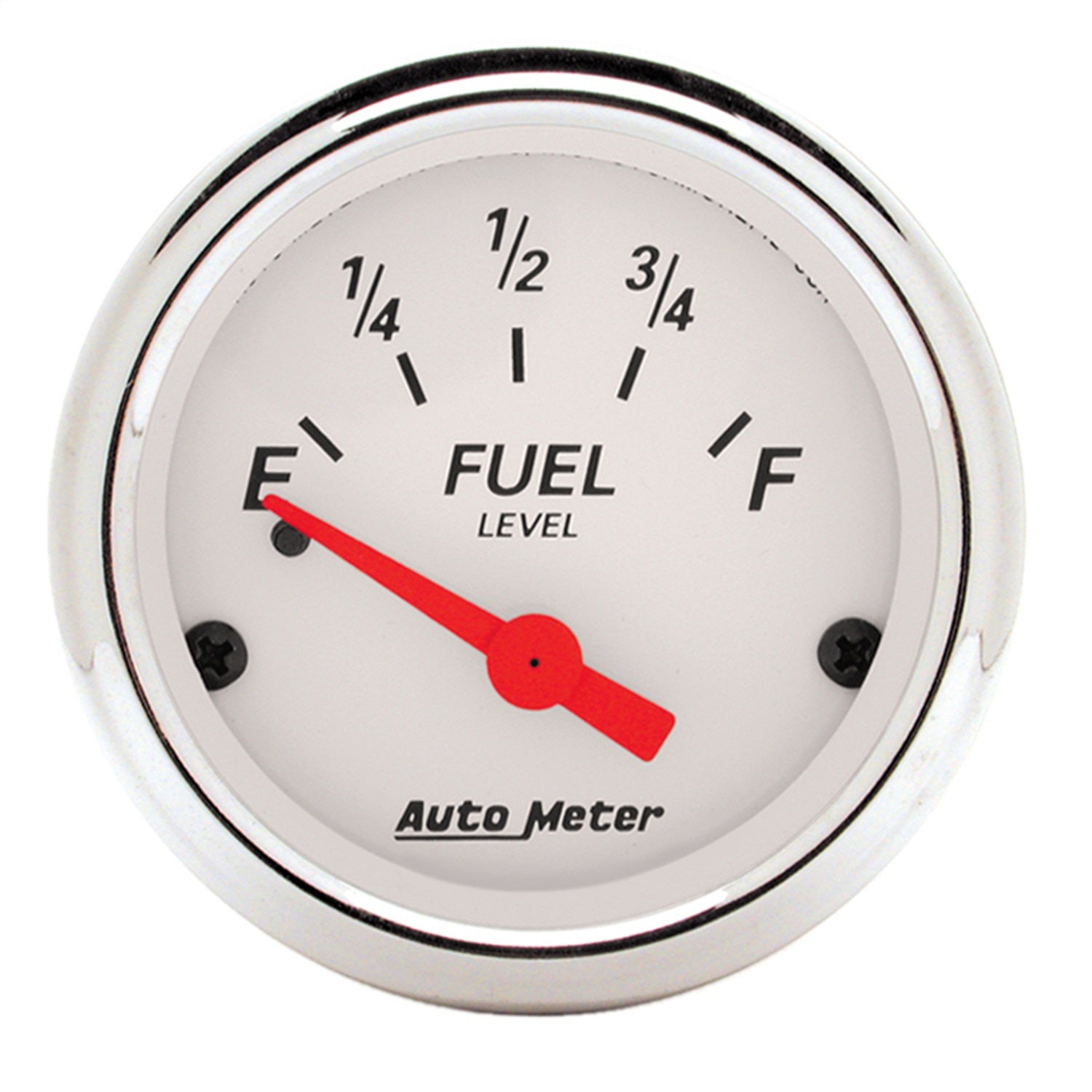 AutoMeter 1318 GAUGE; FUEL LEVEL; 2 1/16in.; 0OE TO 30OF; ELEC; ARCTIC WHITE AutoMeter 1318