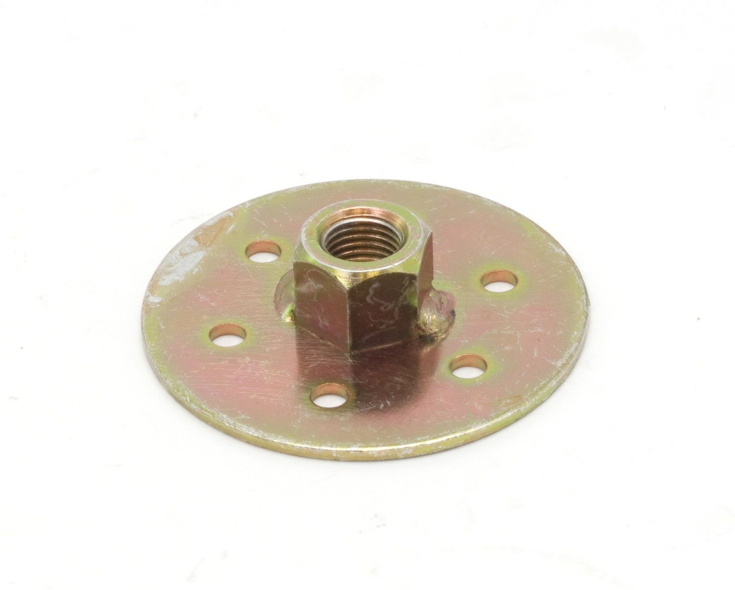 Omix 13202.08 Seat Belt Mount; Round; Mounts Lap Belts; 7/16 in. x 20 Thread Bolt Hole; Omix 13202.08