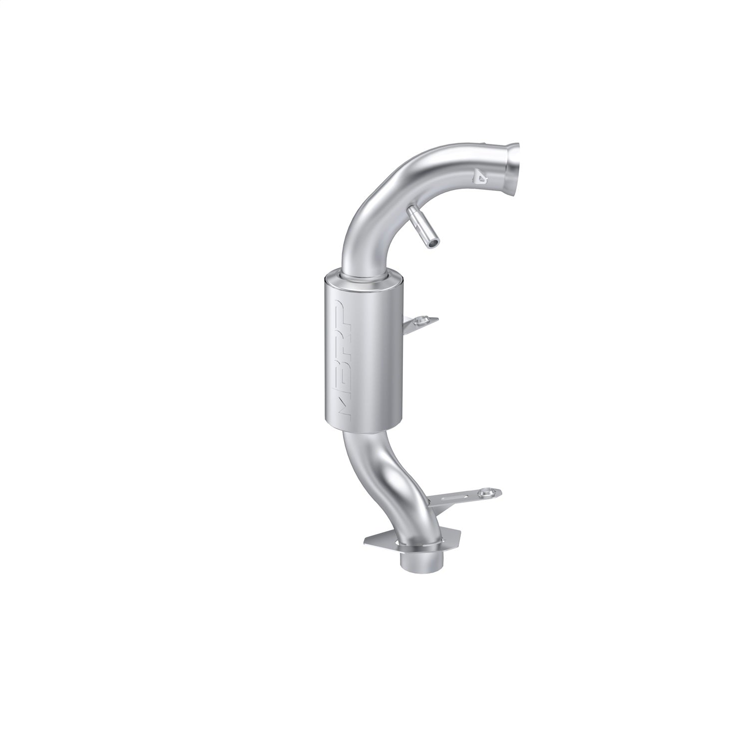 MBRP Exhaust 1320309 Snowmobile Race Exhaust; 4 in. Dia.; 304 Stainless Steel; MBRP Exhaust 1320309