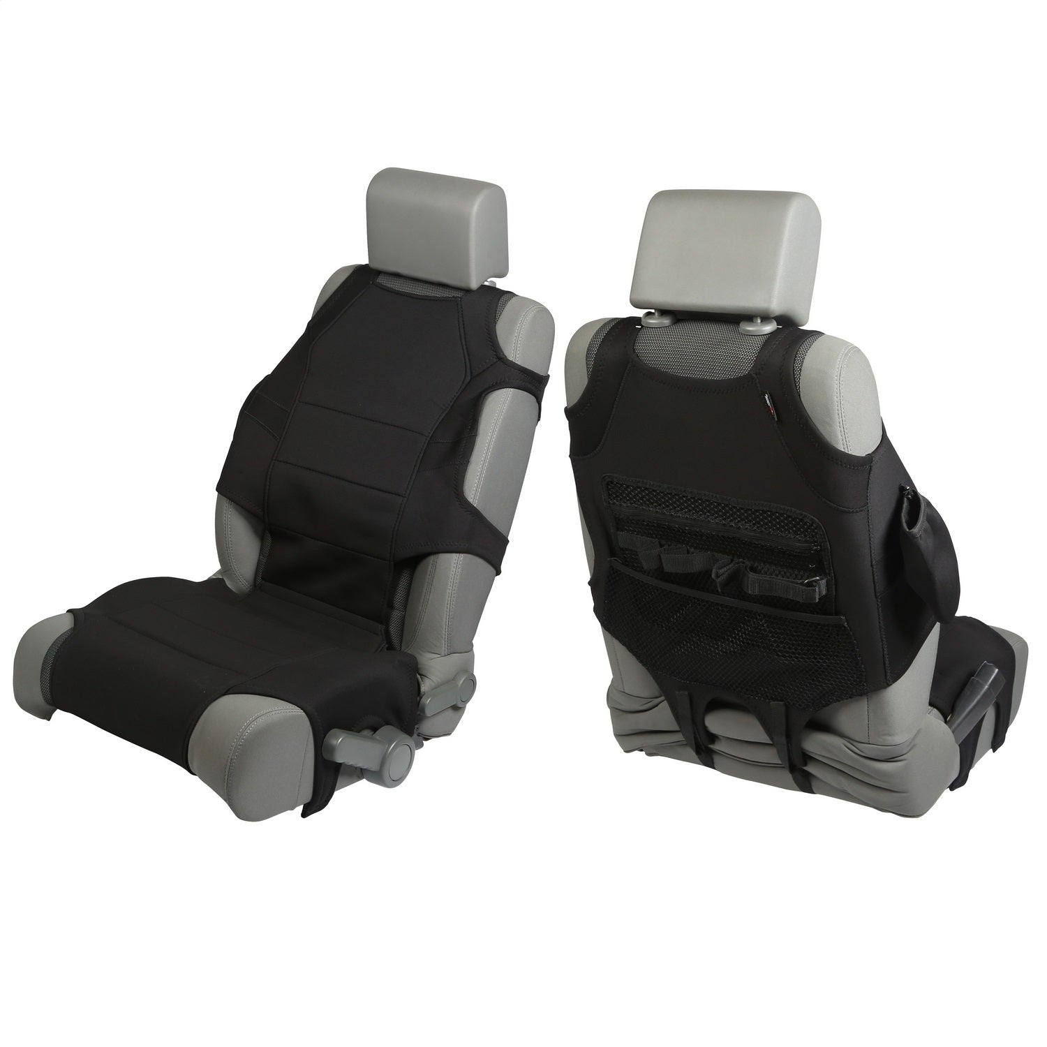 Rugged Ridge 13235.30 Neoprene Seat Vest; Black; 2 pc.; Rugged Ridge 13235.30