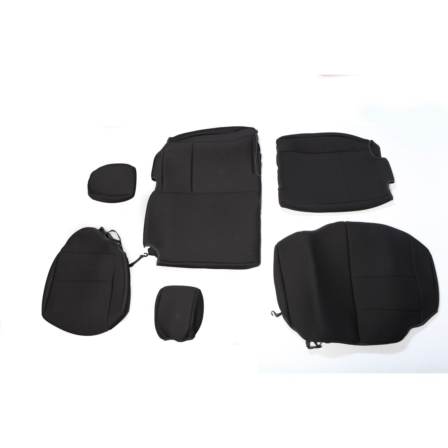 Rugged Ridge 13264.01 Custom Neoprene Seat Cover; Black; Rugged Ridge 13264.01