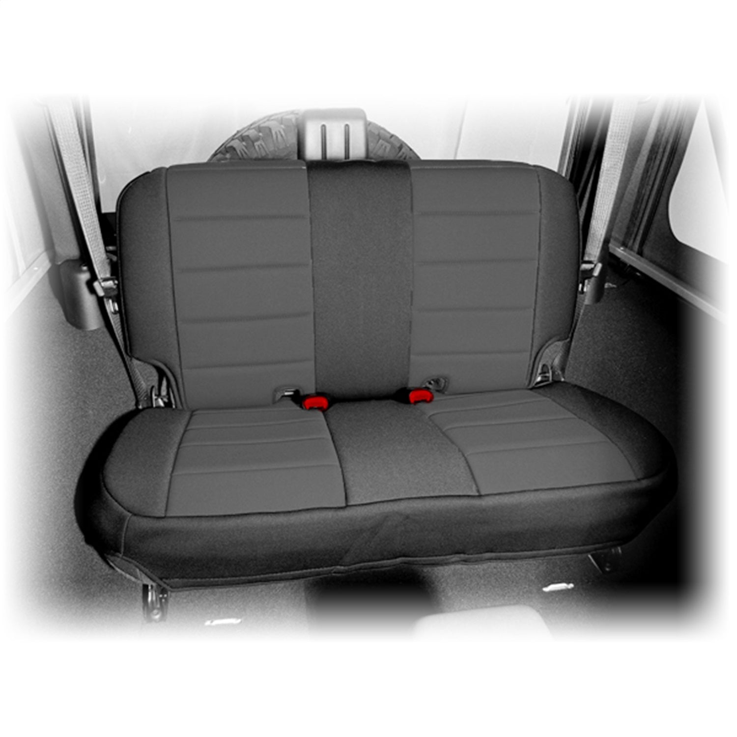 Rugged Ridge 13265.01 Seat Protector; Black; Rugged Ridge 13265.01