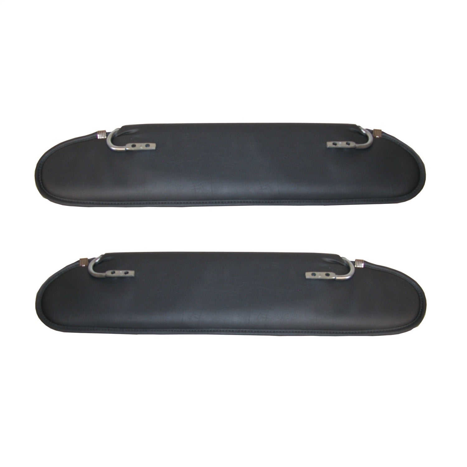 Omix 13301.15 Sun Visor Kit; Charcoal; Omix 13301.15