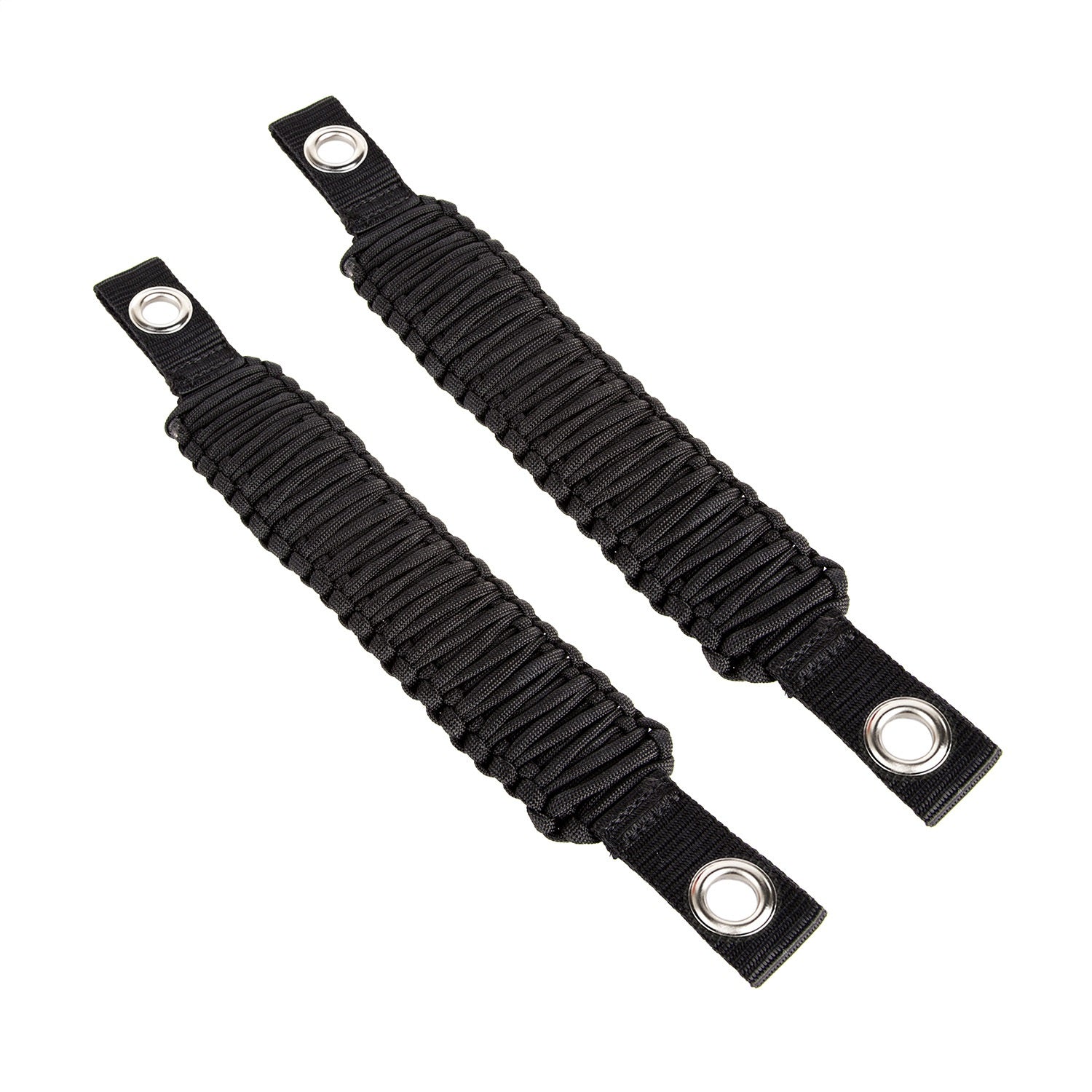 Rugged Ridge 13305.82 Paracord A-Pillar/Seat Mount Grab Handle; Black; Rugged Ridge 13305.82