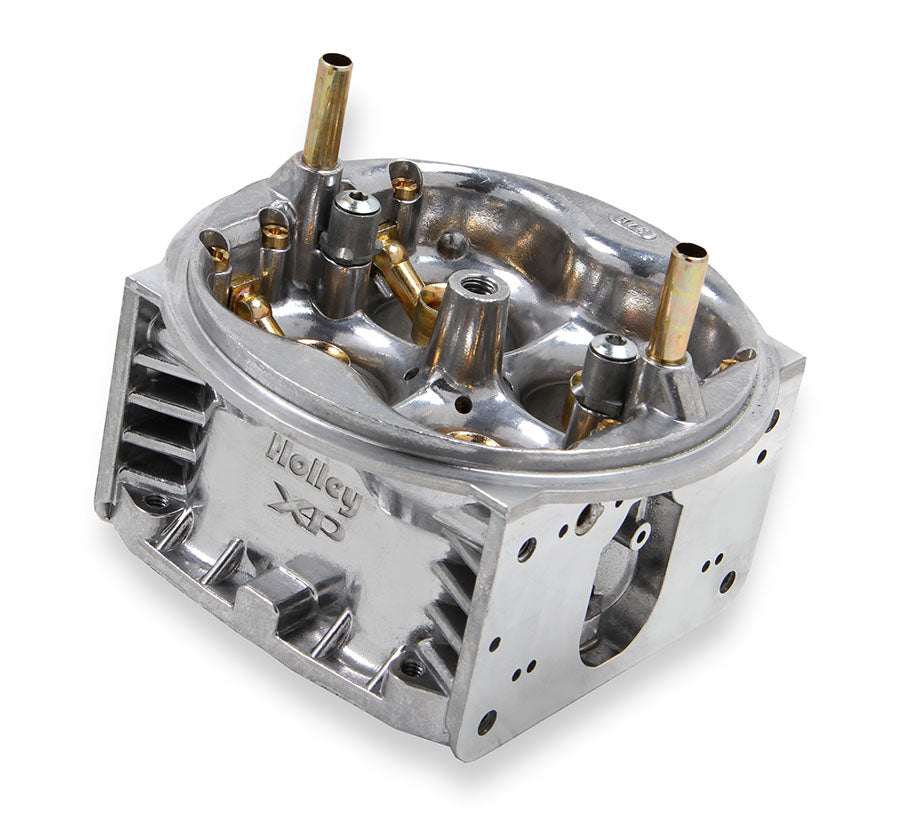 Holley 134-312 Ultra XP Replacement Main Body; 650 CFM; Shiny; Holley 134-312
