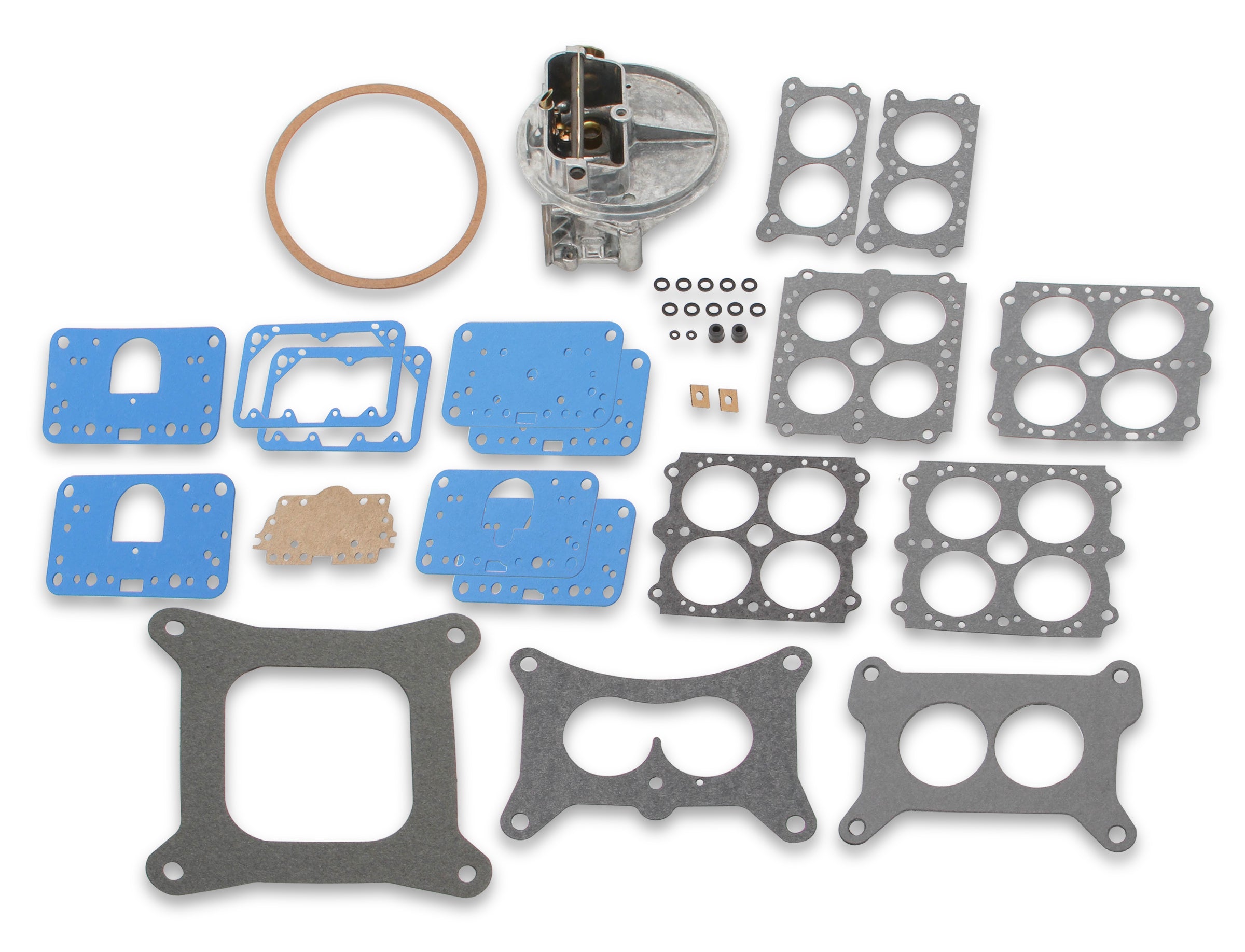 Holley 134-335 Replacement Carburetor Main Body Kit; Fits w/PN[0-4412S]; Incl. Gaskets; Holley 134-335