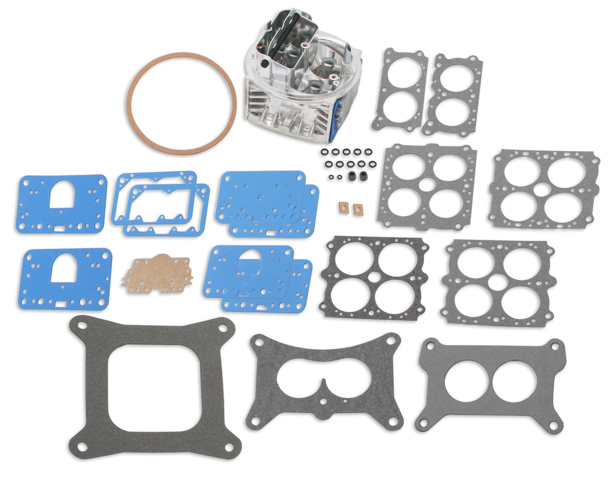 Holley 134-342 Replacement Carburetor Main Body Kit; Fits w/PN[0-80457S]; Incl. Gaskets; Holley 134-342