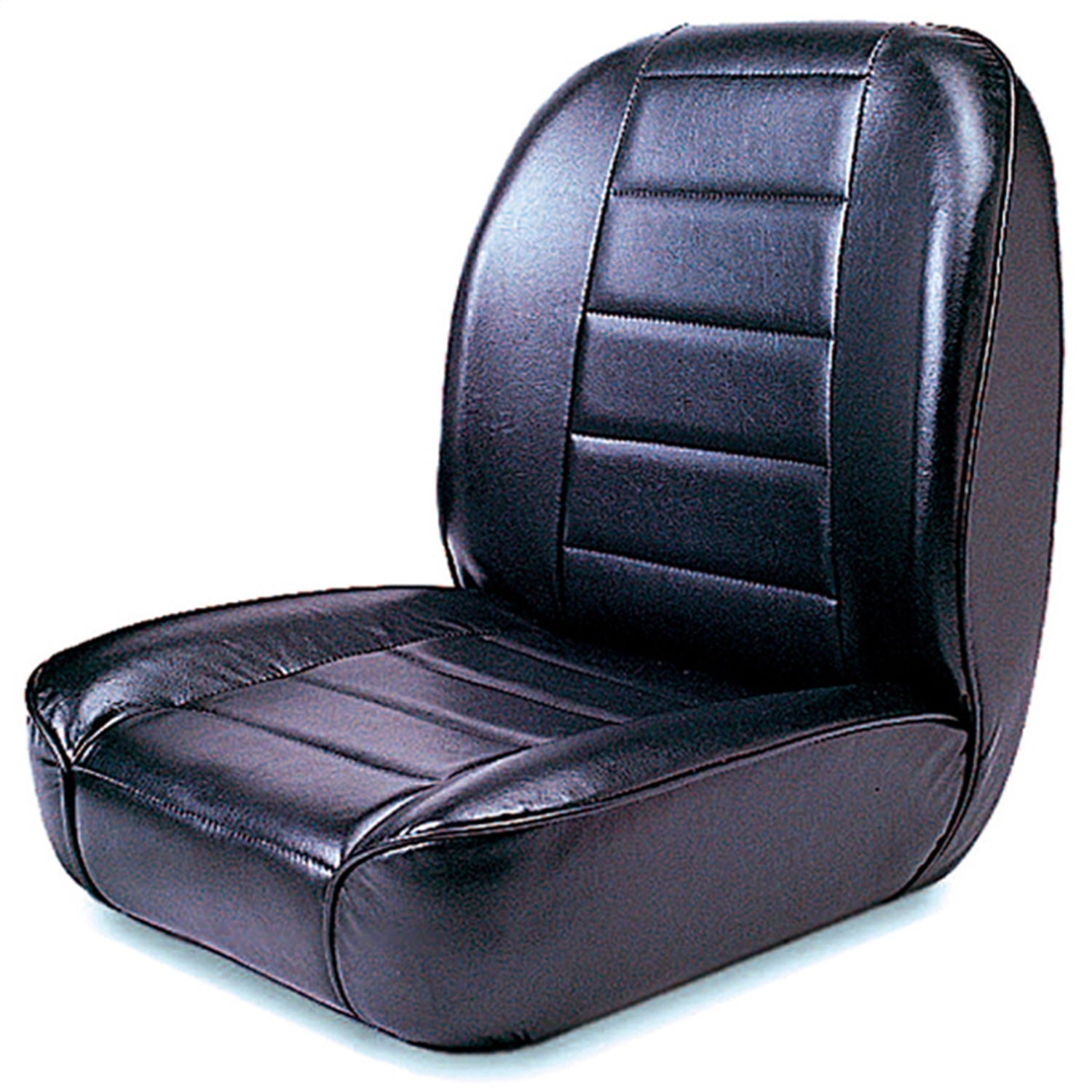 Rugged Ridge 13400.01 Standard Replacement Seat; Low Back; Front; Black; Rugged Ridge 13400.01