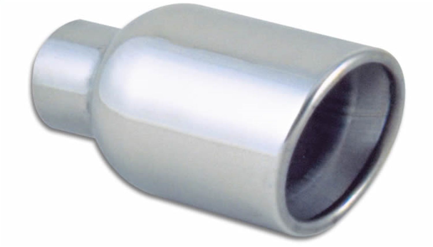 Vibrant Performance 1342 Round Stainless Steel Tip; 4.00 in. Outlet O.D.; 3.00 in. Inlet I.D.; Vibrant Performance 1342