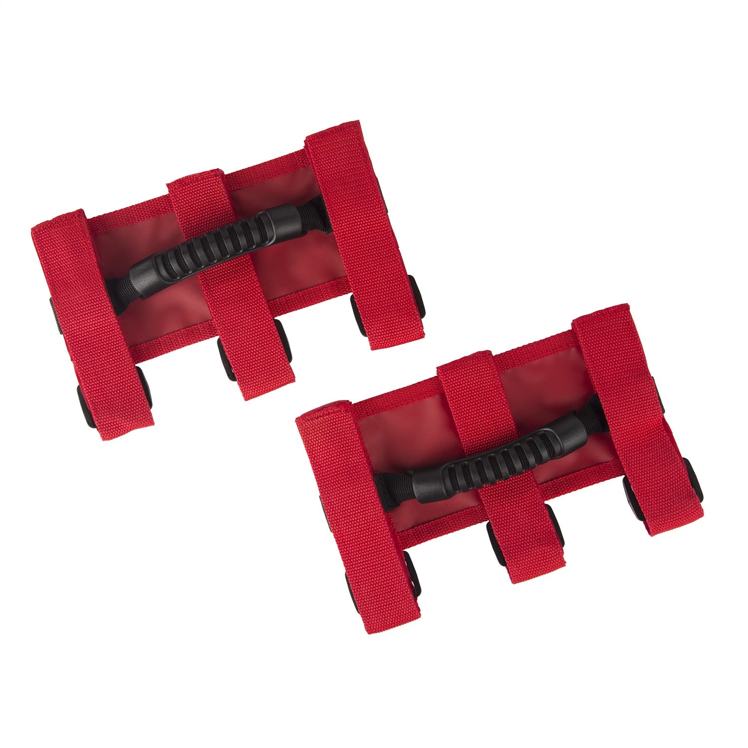 Rugged Ridge 13505.03 Ultimate Grab Handles; Front; Single Handle; Pair; Red; Rugged Ridge 13505.03