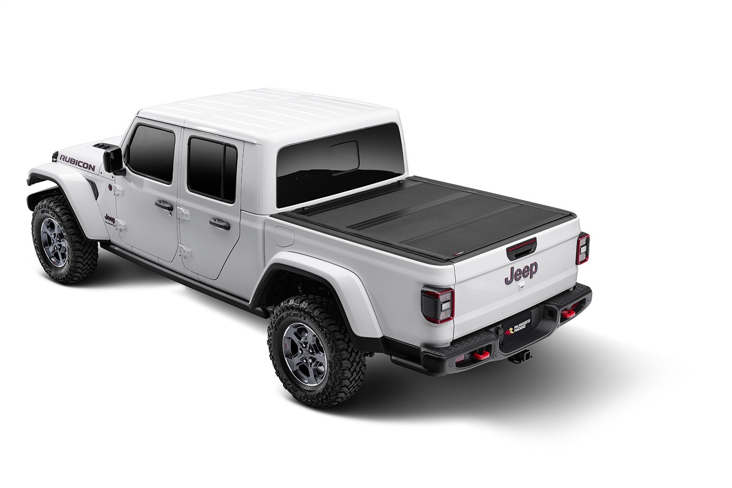 Rugged Ridge 13550.24 Armis Hard Folding w/LINE-X Bed Cover; Rugged Ridge 13550.24