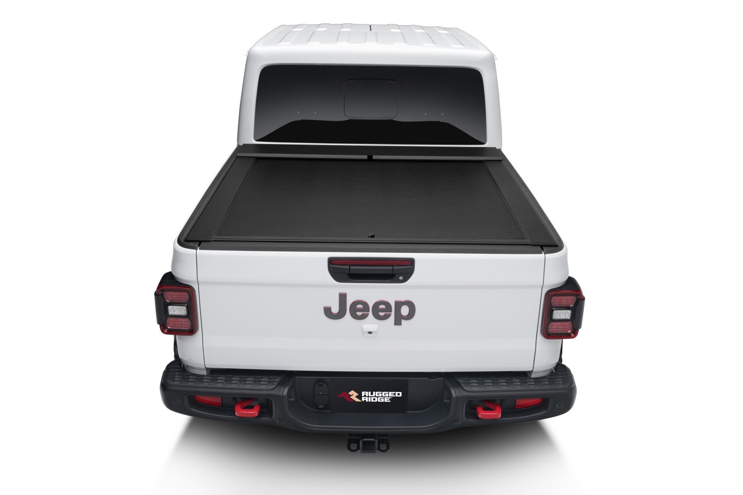 Rugged Ridge 13550.31 Armis Hard Retractable Bed Cover; Locking Security; W/Trail Rail; Rugged Ridge 13550.31
