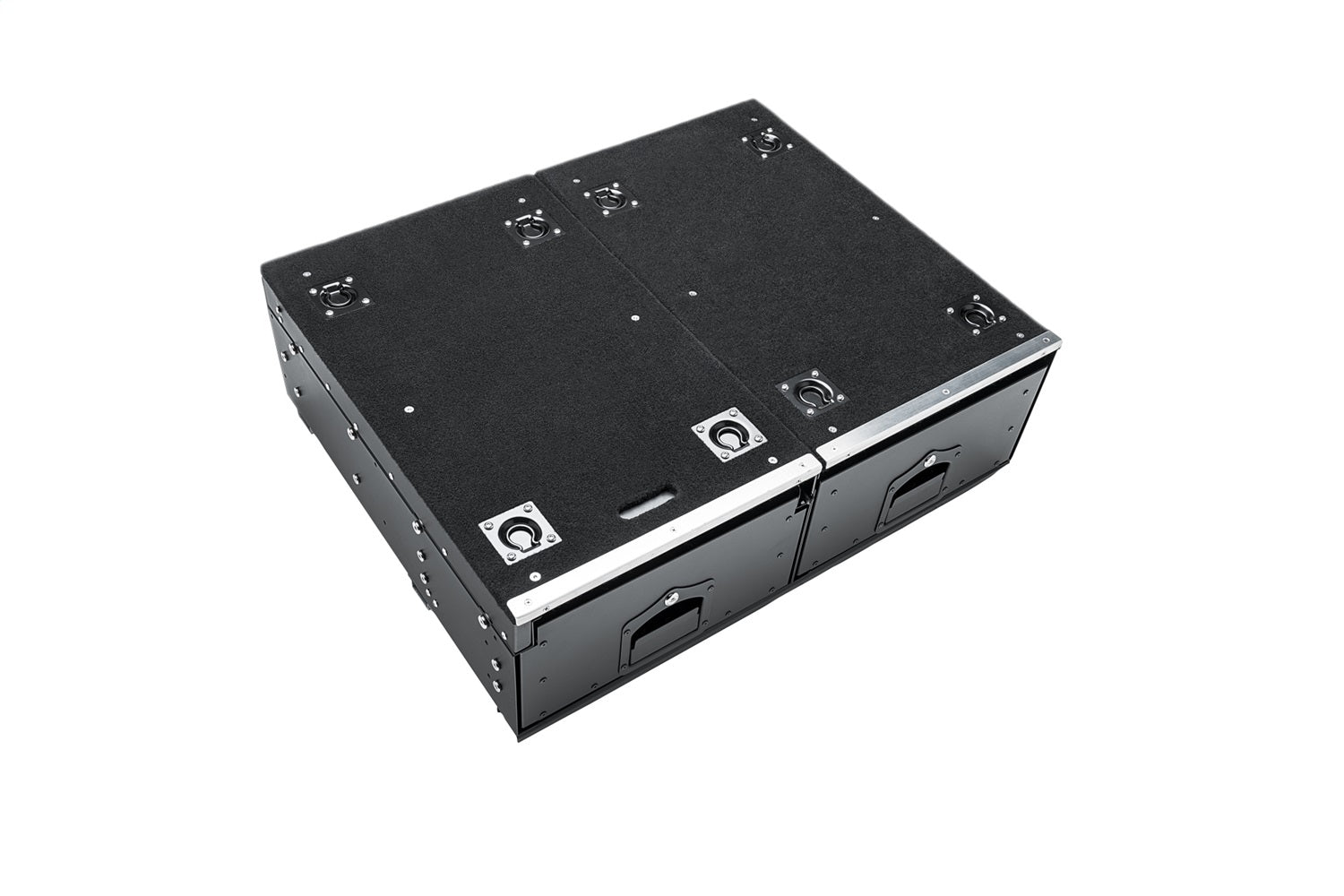 Rugged Ridge 13551.42 Cargo Storage Drawers; Black; Rugged Ridge 13551.42