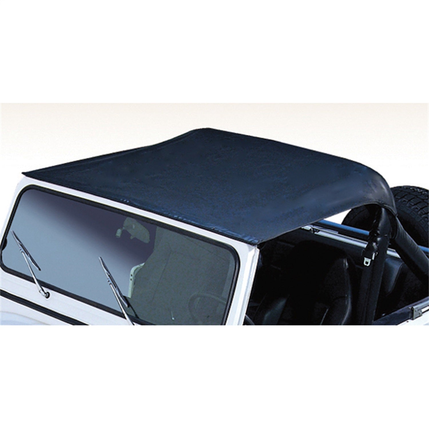 Rugged Ridge 13571.01 Summer Brief Bikini Top; Black; Rugged Ridge 13571.01