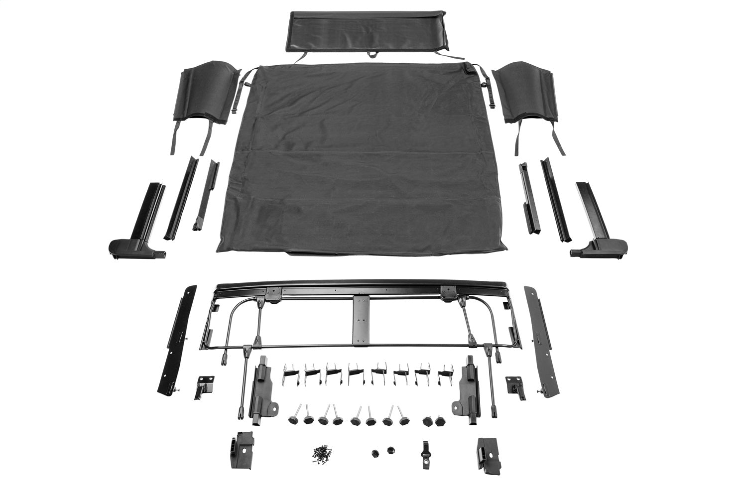 Rugged Ridge 13595.14 Voyager Top; Black; Diamond; Rugged Ridge 13595.14