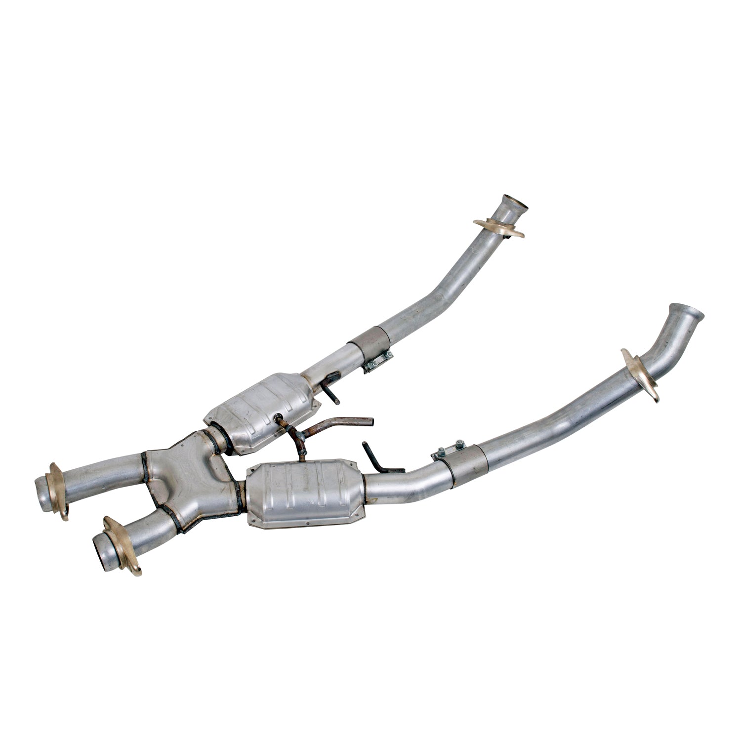 BBK Performance Parts 1662 2.50 X-Pipe w/Converters - 86-93 Mustang 5.0L BBK Performance Parts 1662