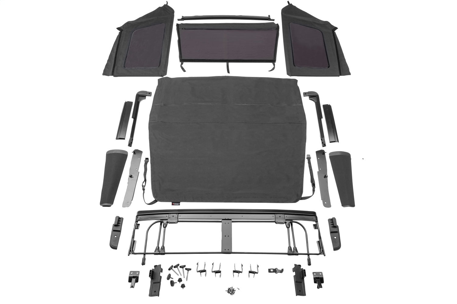 Rugged Ridge 13862.35 Voyager Top; 2Dr; Black Diamond; Rugged Ridge 13862.35