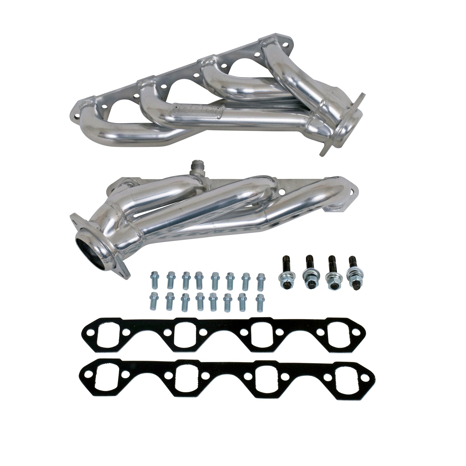 BBK Performance Parts 15250 1994-1995 MUSTANG 5.0 1-5/8 SHORTY LENGTH HEADERS (POLISHED SILVER CERAMIC) BBK Performance Parts 15250