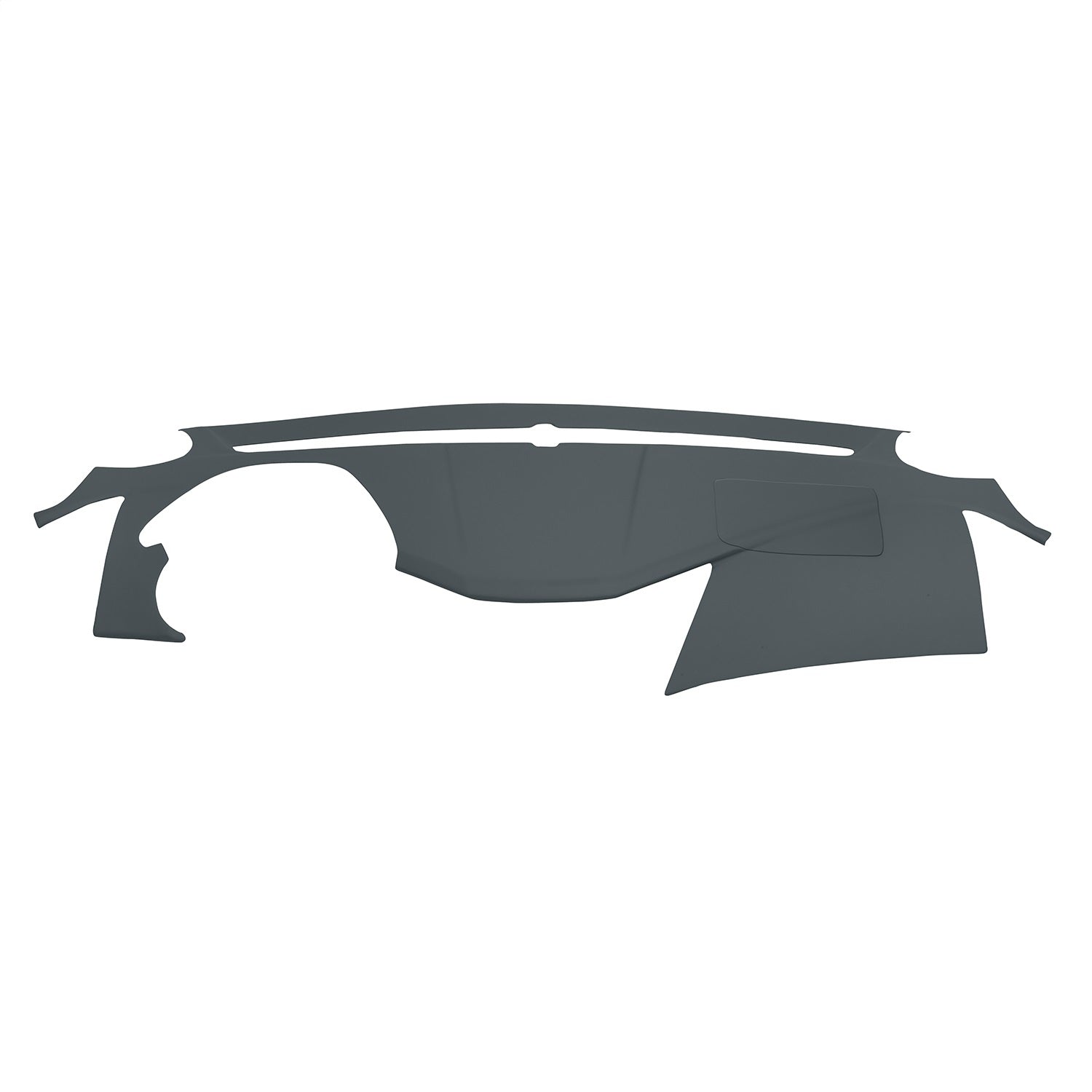 Coverlay 14-114LL-SGR Dash Cover; Slate Gray; Coverlay 14-114LL-SGR