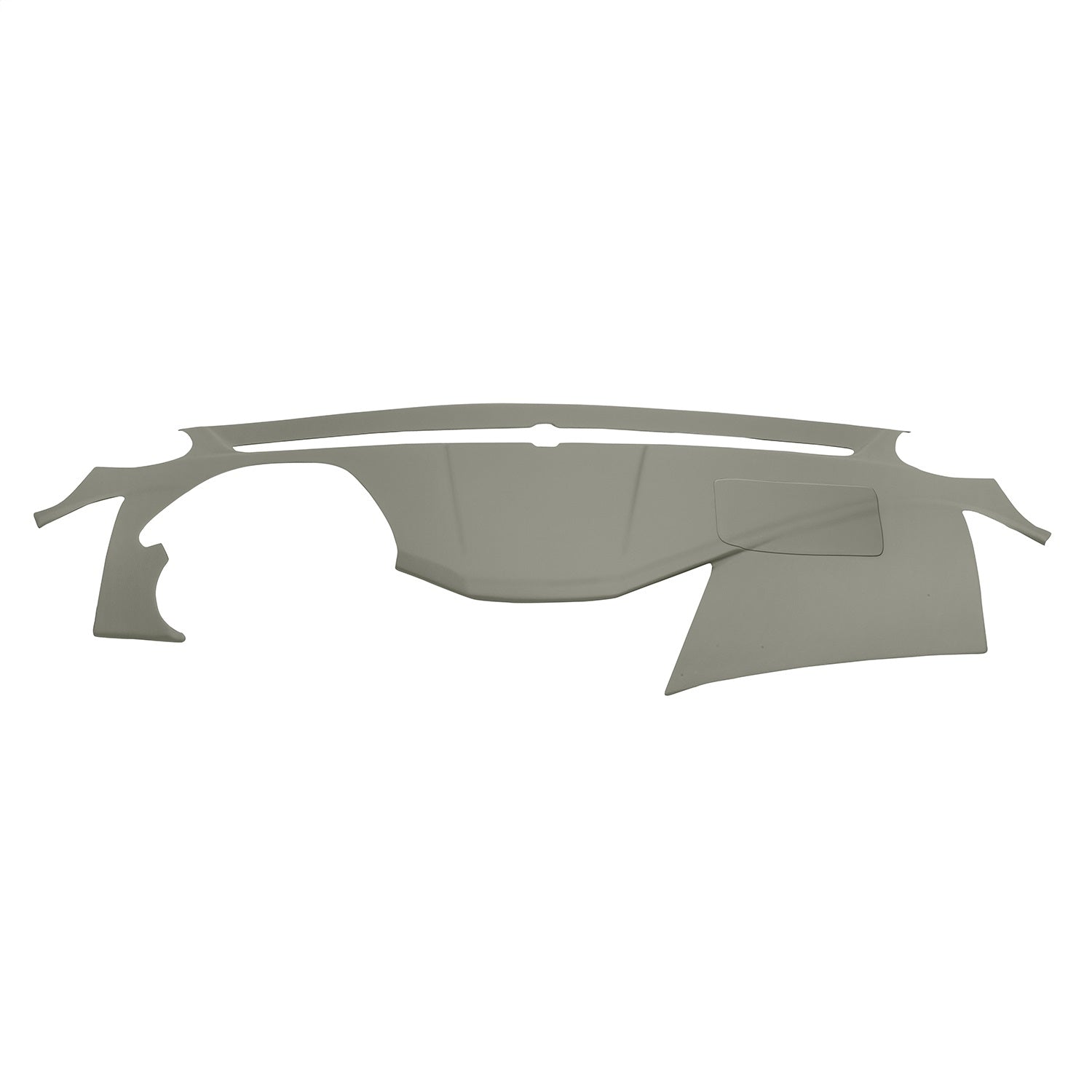 Coverlay 14-114LL-TGR Dash Cover; Taupe Gray; Coverlay 14-114LL-TGR