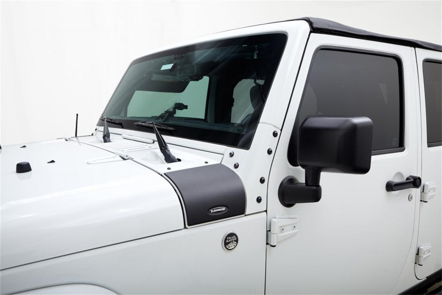 Bushwacker 14015 TrailArmor™ Cowl Guard; OE Matte Black; Bushwacker 14015