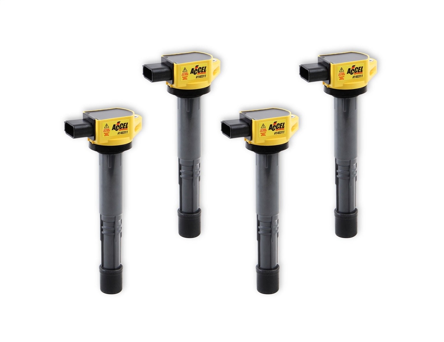 ACCEL 140311-4 SuperCoil Direct Ignition Coil Set ACCEL 140311-4