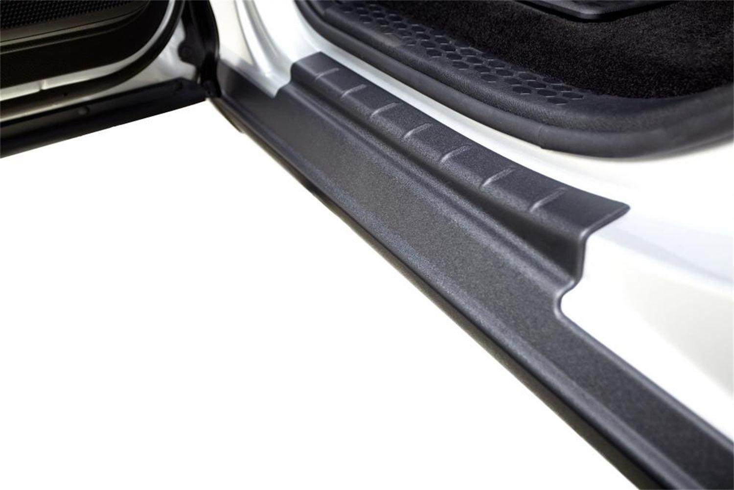 Bushwacker 14063 TrailArmor™ Rocker Panel/Sill Plate Cover; OE Matte Black; Dura-Flex® 2000 TPO; Bushwacker 14063