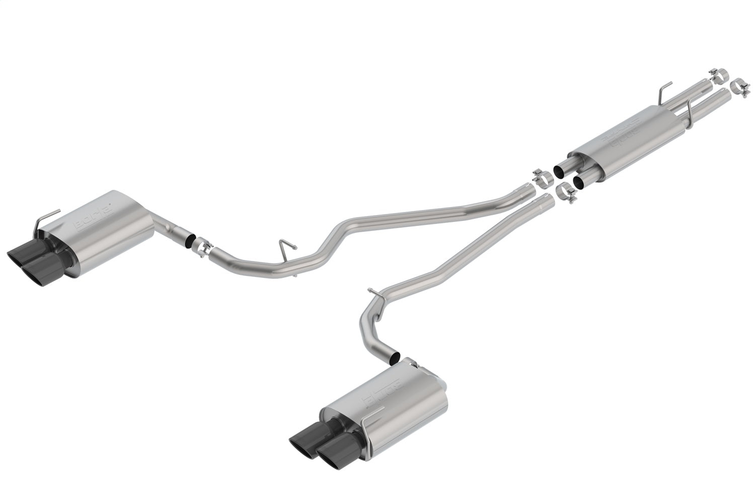 Borla 140820BC S-Type Cat-Back™ Exhaust System Borla 140820BC