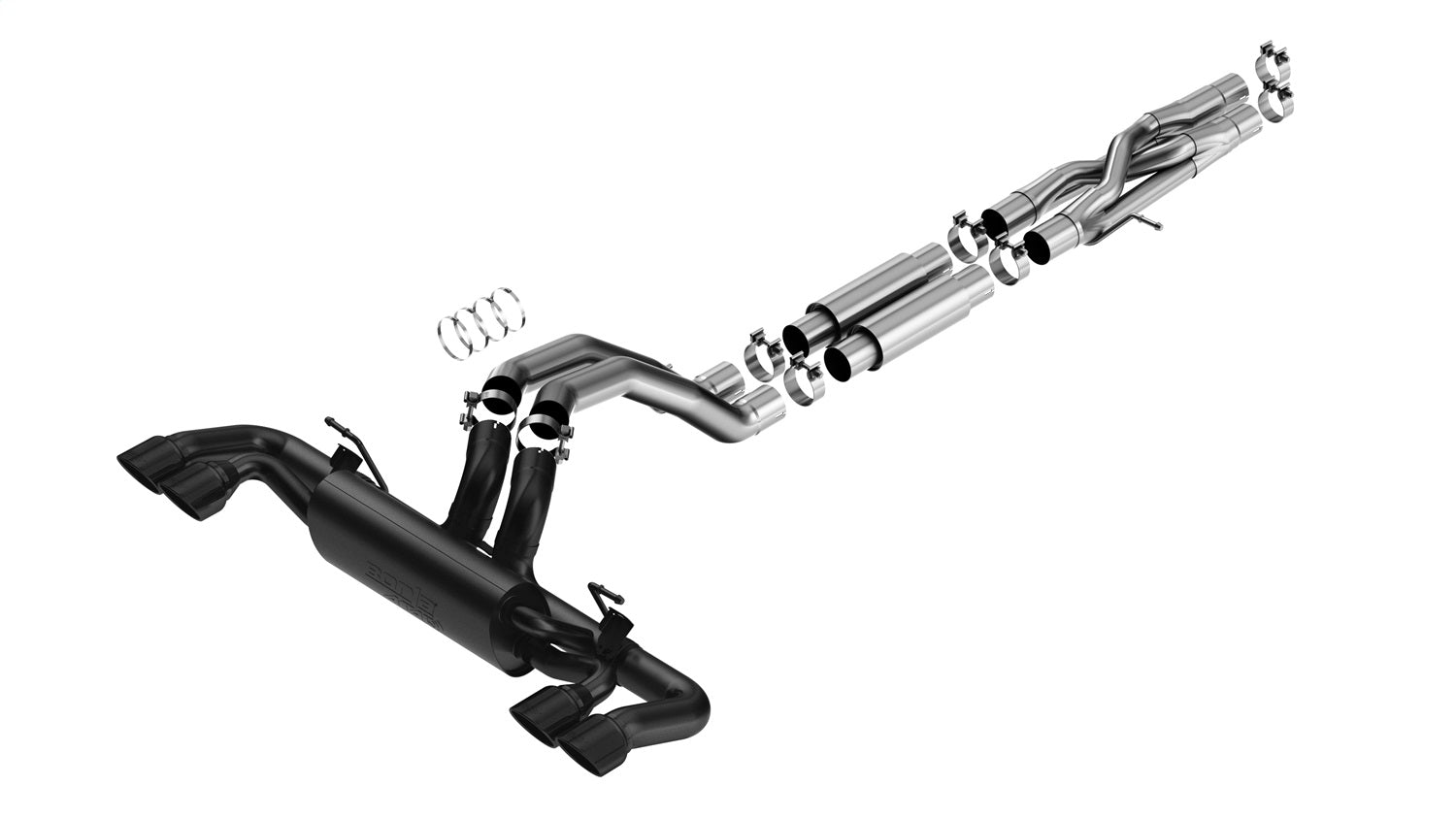 Borla 140893CB ATAK® Cat-Back™ Exhaust System Borla 140893CB