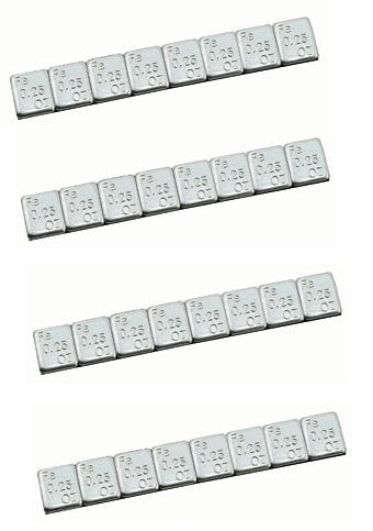Mr Gasket 1428LF Self-Adhesive Wheel Weights; Lead Free; Mr Gasket 1428LF